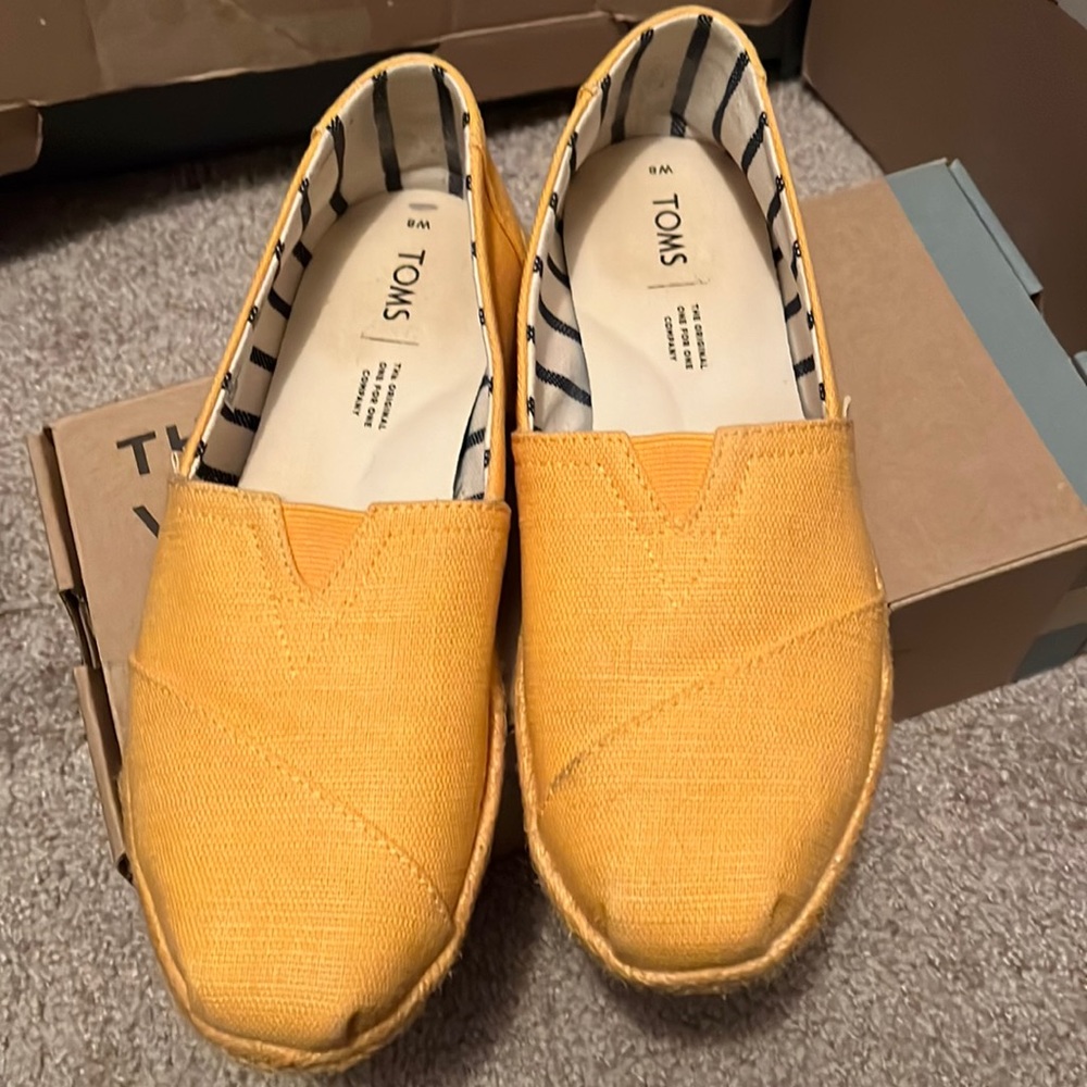 Toms Brand Gold Fusion Heritage Canvas on Rope